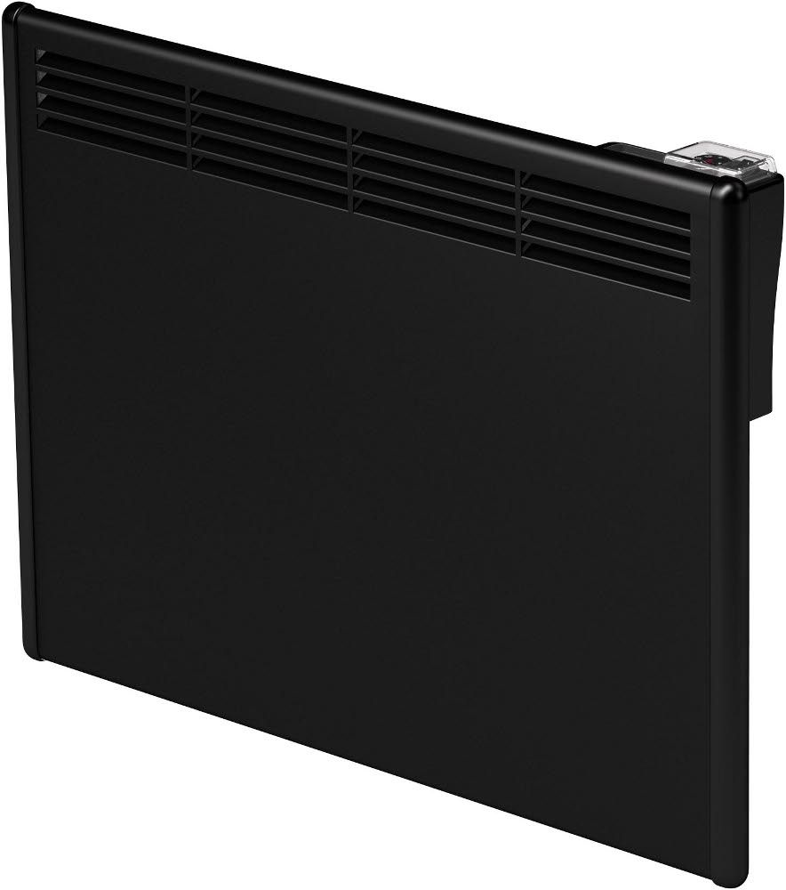 BEHA 600 Watt Electric Convector / Panel Heater Wall Mounted BLACK